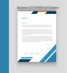 Sleek and Stylish Business Letterhead Template
