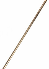 copper industrial pipe isolated on white background