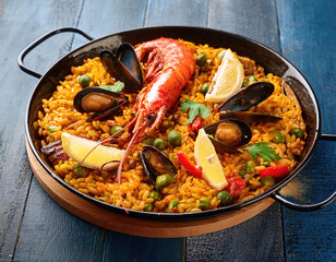 Traditional Paella Valenciana 