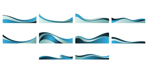 Wavy Gradient Footer