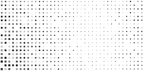 Abstract dotted halftone gradient texture. Vanishing polka dot background modern backdrop abstract