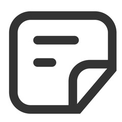 Strange black outline icon pack