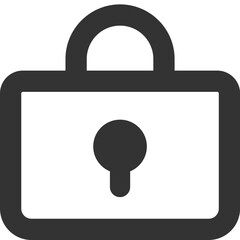 Strange black outline icon pack