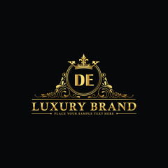 DE creative luxury Logo