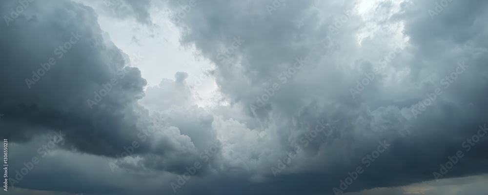 Poster dramatic sky background of storm clouds. grey cloudscape, gloomy weather. heavy dark clouds hover, c