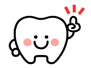 Obraz premium 歯 キャラクター