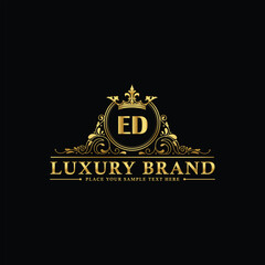 ED creative luxury Logo