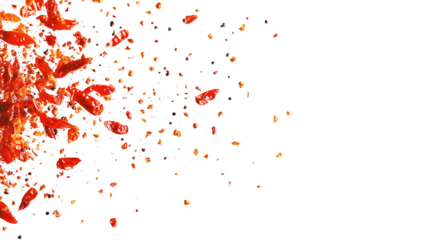 Hot chili isolated on a white background 