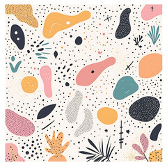 wallpaper or carpet, pastel pattern illustrator