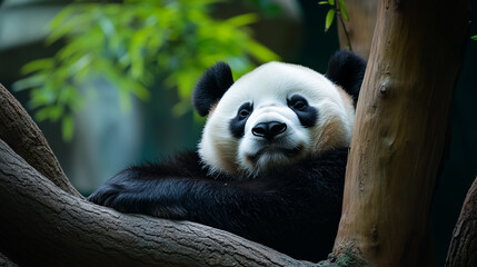 Obraz premium Giant panda bear