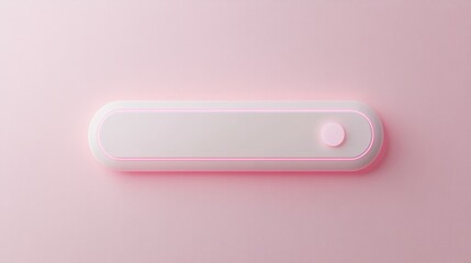 Set of four stylish oblong pink buttons / pink buttons