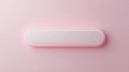 Set of four stylish oblong pink buttons / pink buttons