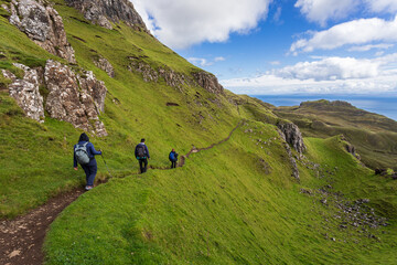 The Quiraing, isola di Skye, Scozia