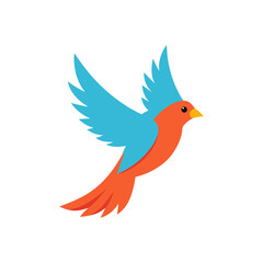 vector illustration of a bird