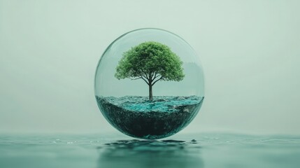 World Water Day Concept. Every Drop Matters. Saving water and world environmental protection concept