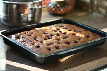 Traditional Czech dish featuring Masopust-style homemade cake