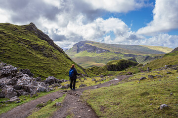 Fototapeta premium The Quiraing, isola di Skye, Scozia