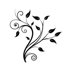 floral design element vector illustration