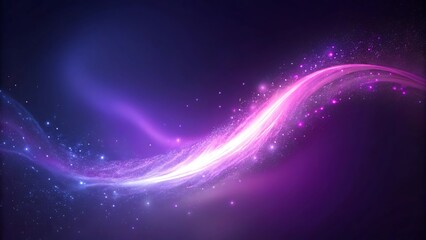 Pastel Pink to Vibrant Purple Glow Transition