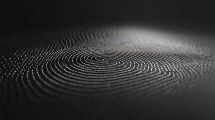 A digital representation of biometric security protecting personal and financial data