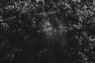 Gray paper transformed into an abstract background through the creation of geometric shapes