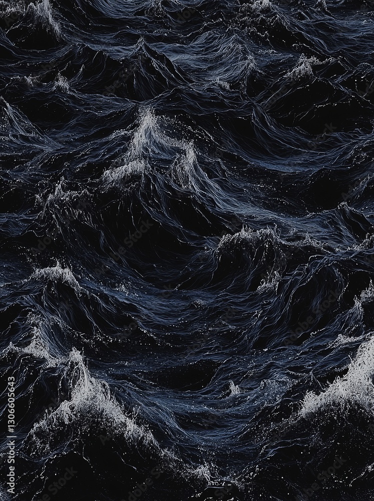 Poster this 3d rendering depicts an abstract background of digital blue colored lines