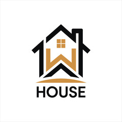 home property logo, home icon, house logo design.