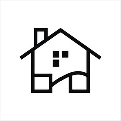 home property logo, home icon, house logo design.