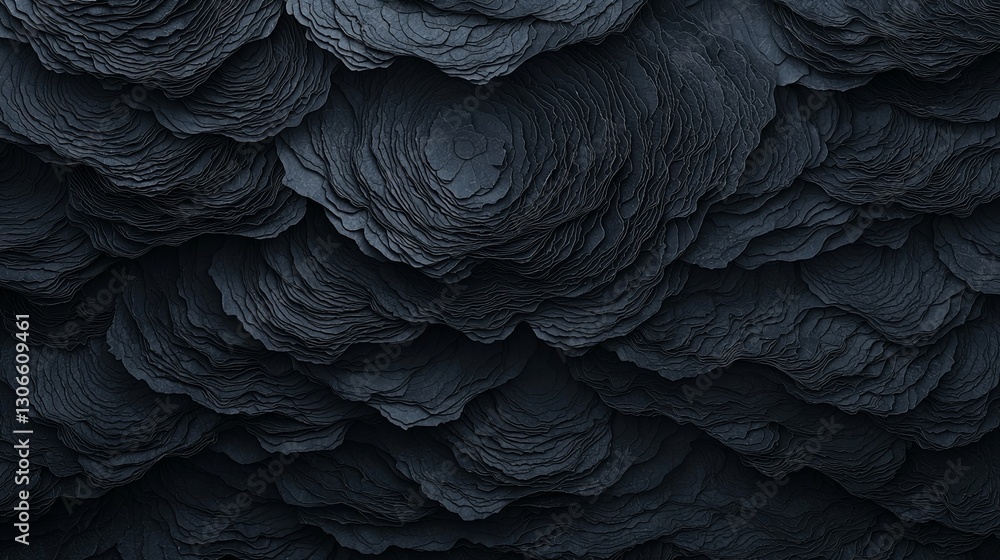 Poster a dark abstract background serves as the setting for a template illustration created through 3d rend