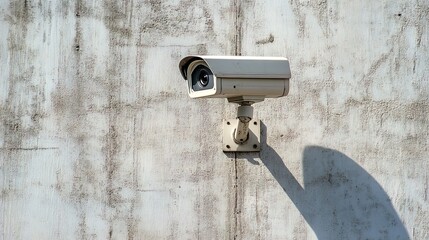 Surveillance action urban location security camera content concrete environment close-up viewpoint safety concept