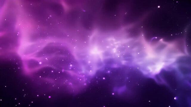 captivating abstract animation featuring pink purple stardust clouds twinkling cosmic backdrop ideal presentations creative projects