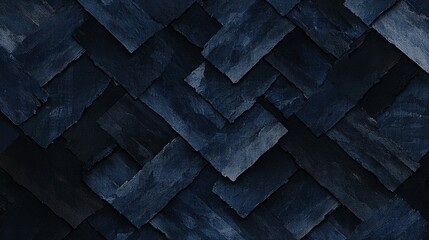 Modern illustration of abstract business background featuring geometric shapes in various shades of blue