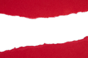 Color Paper with torn edge and space