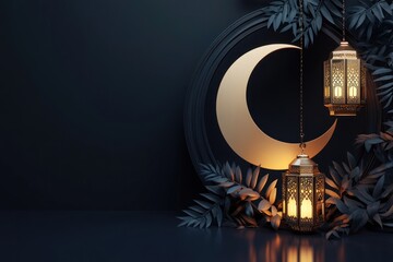 Lantern design leaves night.