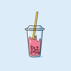 Strawberry Bubble Tea