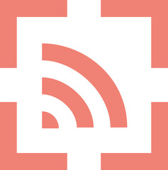 RSS Focused Subscription icon logo