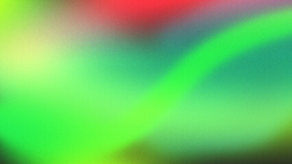 Green red color gradient noise grain abstract background