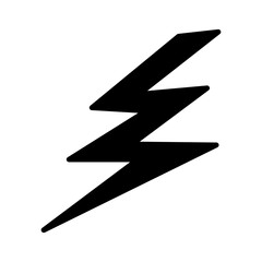 Lightning bolt Vector Icon