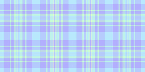 Present vector check seamless, decoration tartan texture plaid. New york fabric textile pattern background in light and indigo colors.
