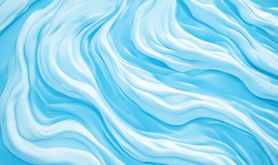 Obraz premium Abstract Light Blue Swirling Fabric Texture