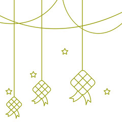  Ketupat Line Decoration
