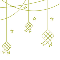  Ketupat Line Decoration