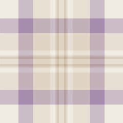 Geometrical texture seamless vector, vibrant background pattern fabric. Modern tartan textile plaid check in light and pastel colors.