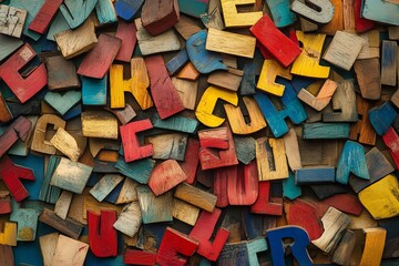 Fototapeta premium Ransom Note Words