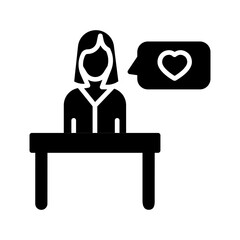 Volunteer Coordinator Vector Icon