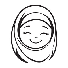 Happiness silhouette vector