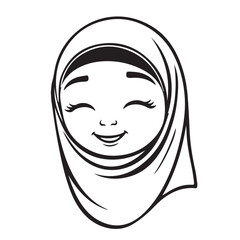 Happiness silhouette vector