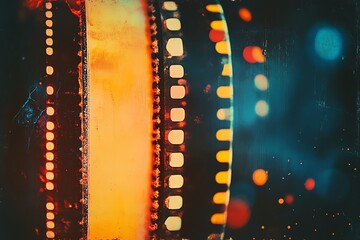 Fototapeta premium Retro Film Analogue Texture