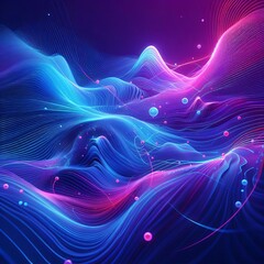Futuristic Web3 Background: Abstract 3D Illustration with Gradients
