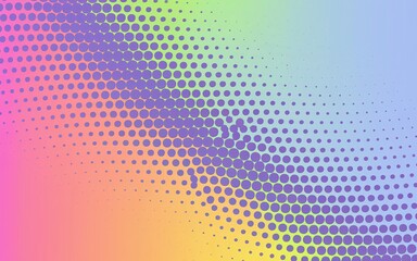 Abstract dotted gradient background